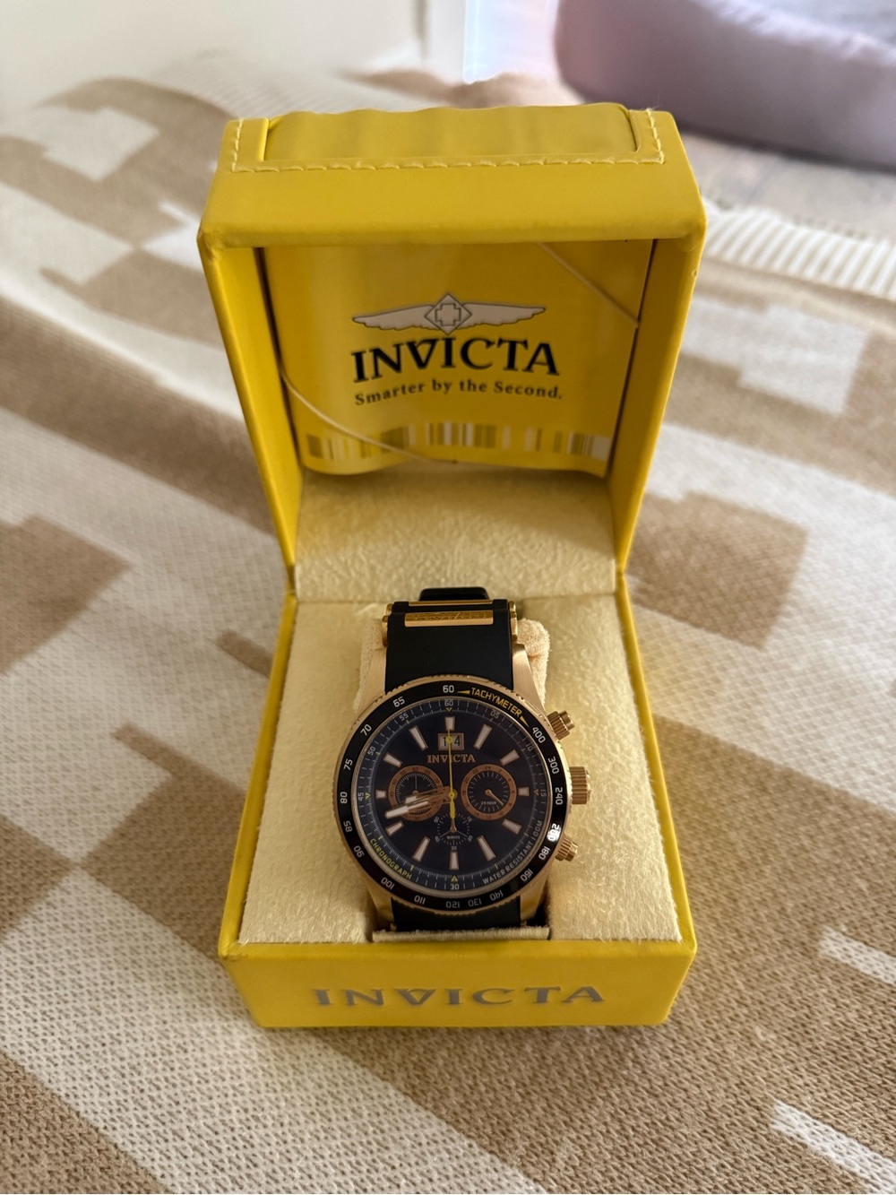Invicta Men's 1236 Aviator Quartz Chronograph Dial Watch